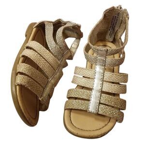 Children's Place Gold Sandals 5